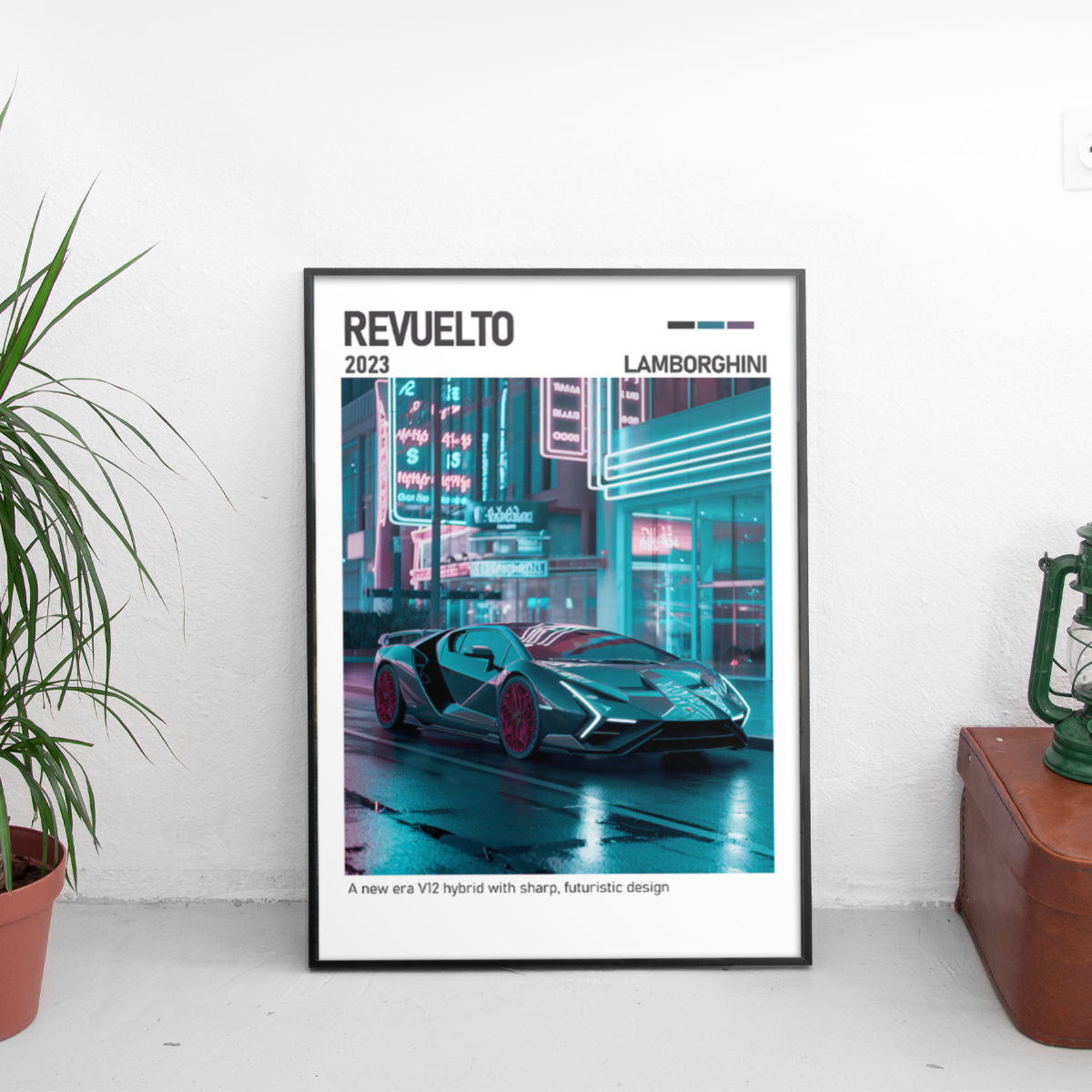 Lamborghini Revuelto 2023 постер за стена | CarPosters™