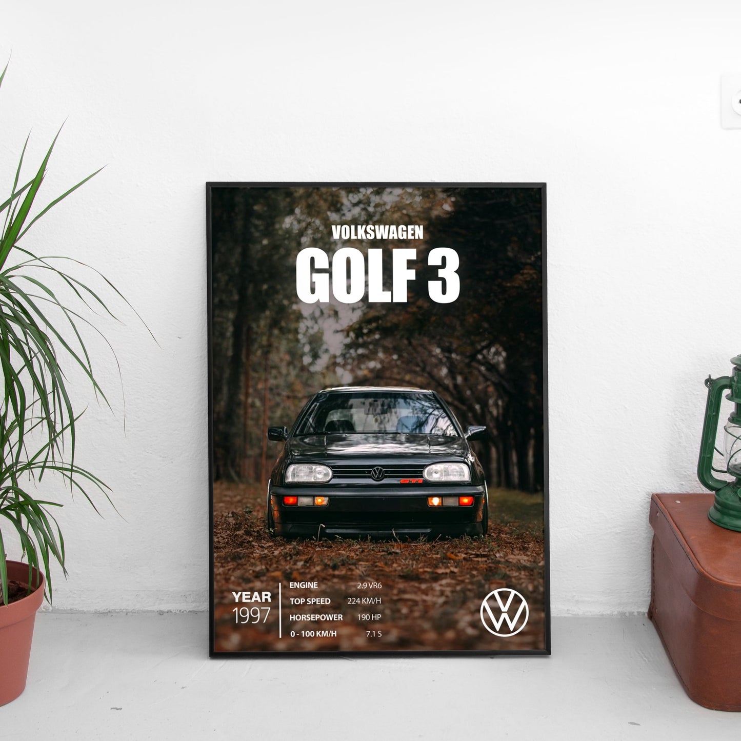 Volkswagen Golf 3 Постер (1997)