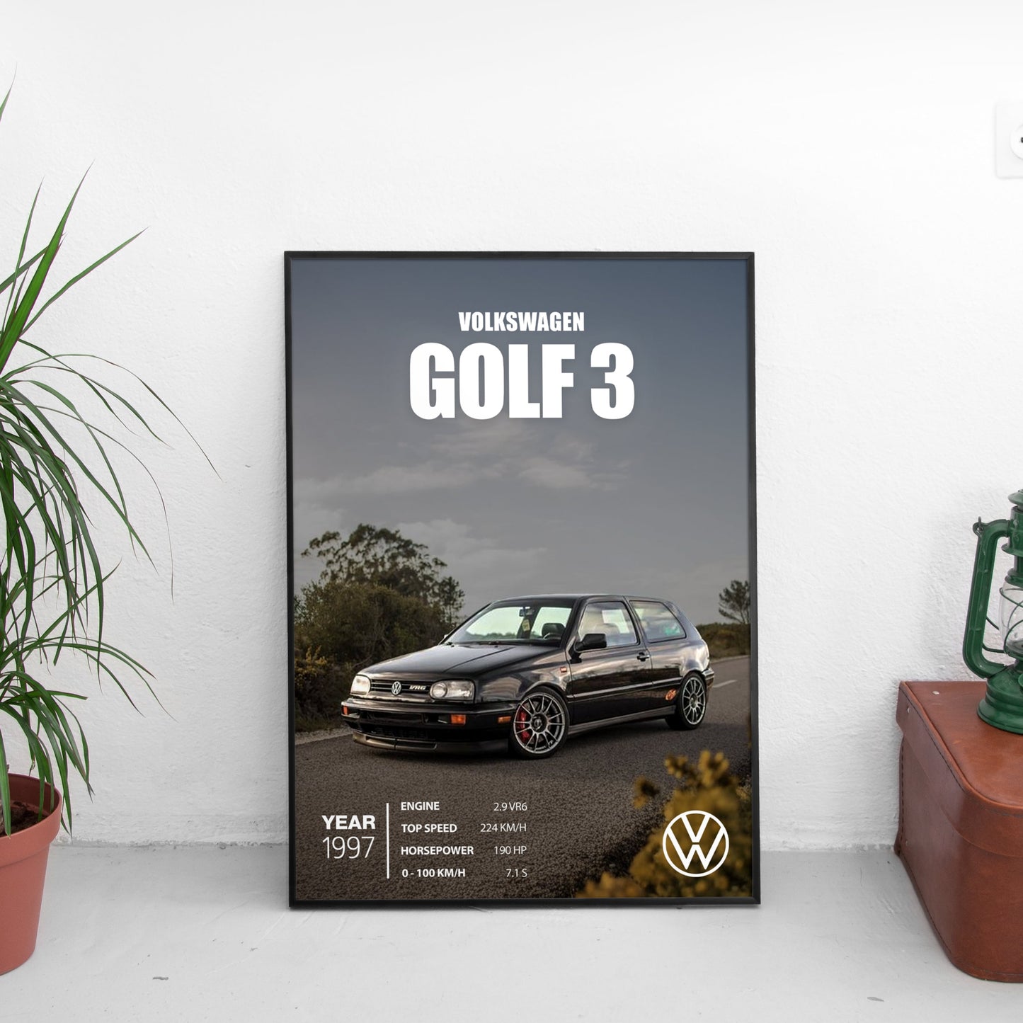 Volkswagen Golf 3 Постер (1997)