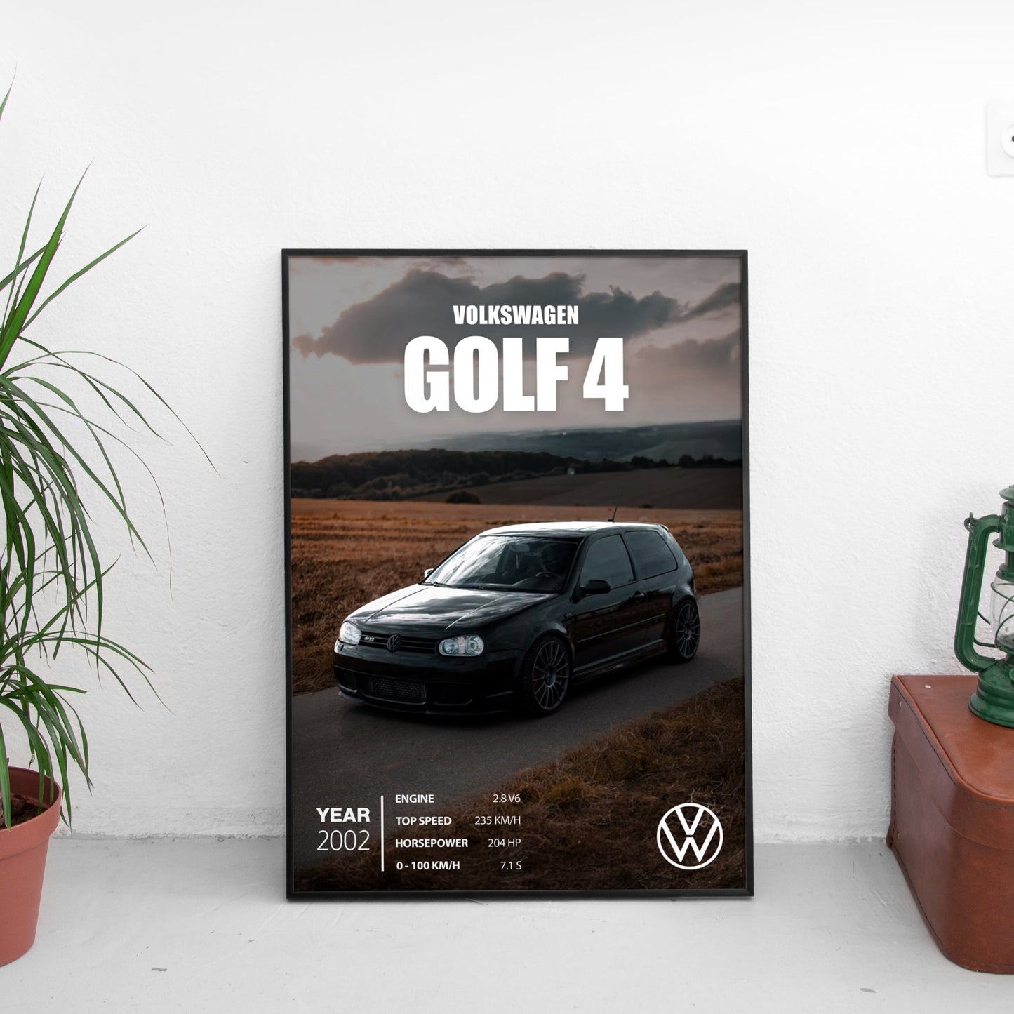 Volkswagen Golf 4 Постер (2002)