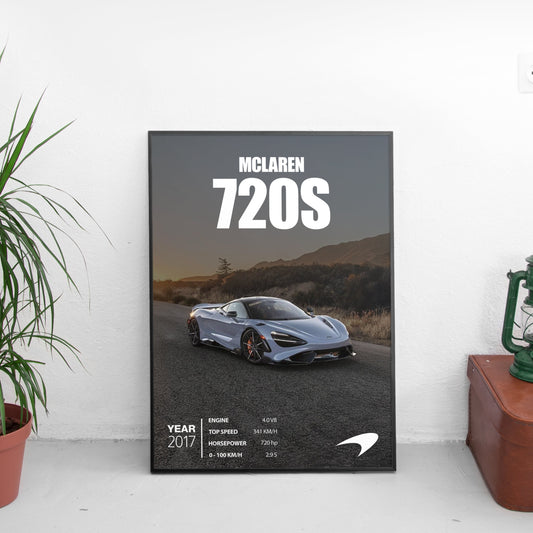 McLaren 720S Постер (2017)