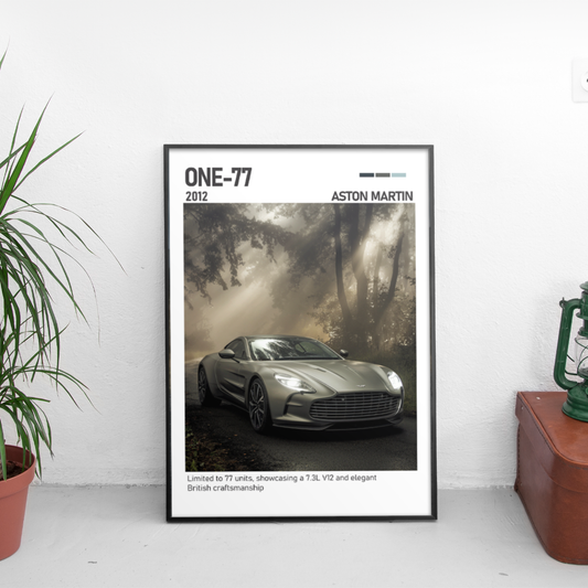 Aston Martin One-77 2012 постер за стена | CarPosters™