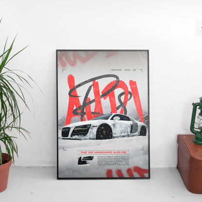 Audi R8  Постер (Limited 1-20)