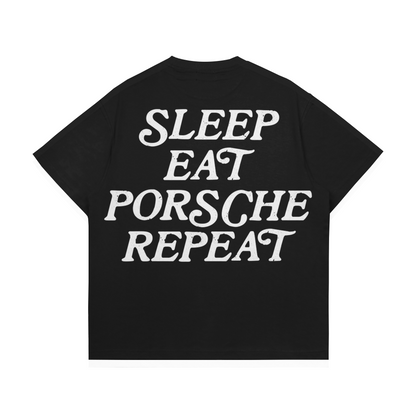 Sleep Eat Porsche Repeat Тениска