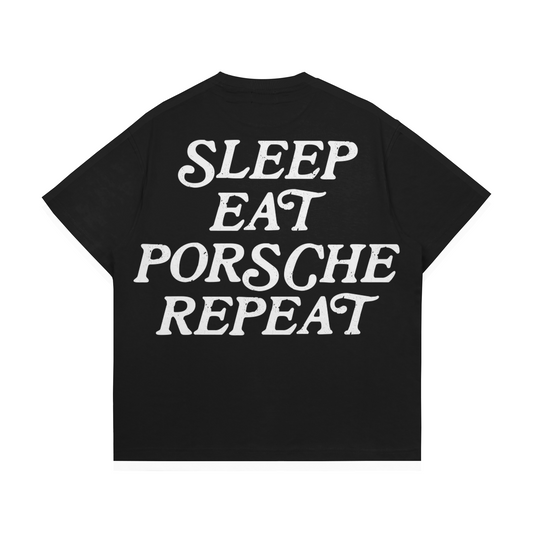 Sleep Eat Porsche Repeat Тениска