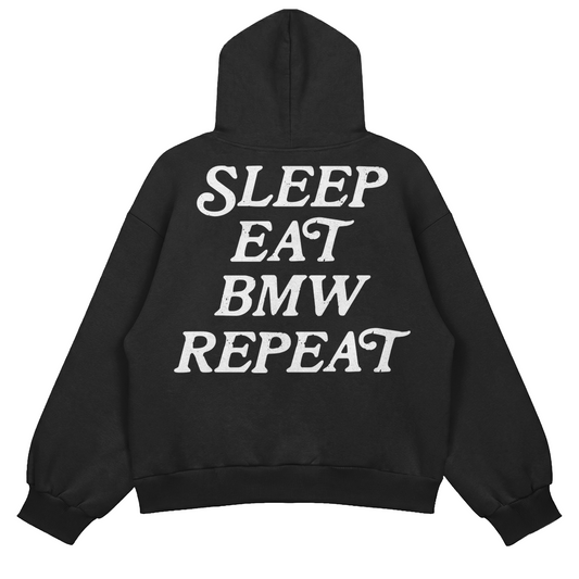 Sleep Eat BMW Repeat Худи
