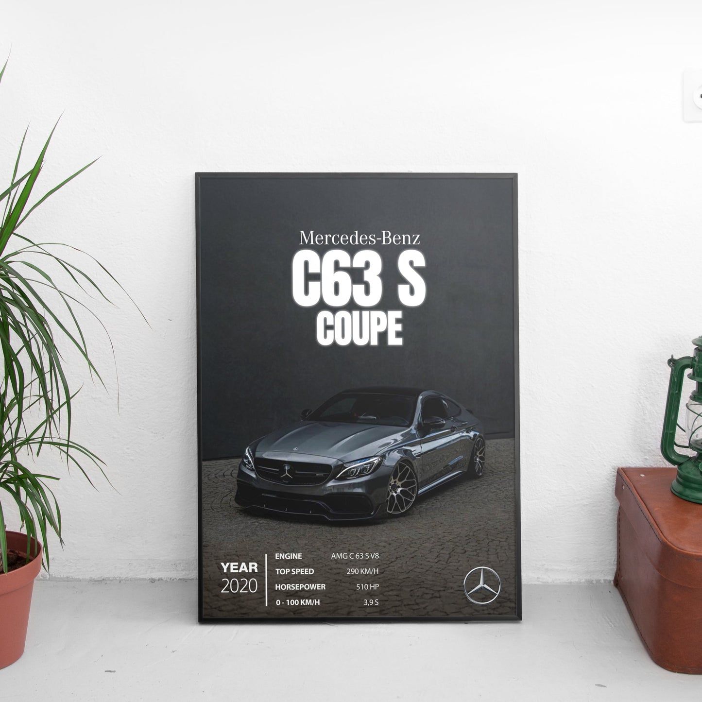 Mercedes-Benz C63 S Coupe Постер (2020)