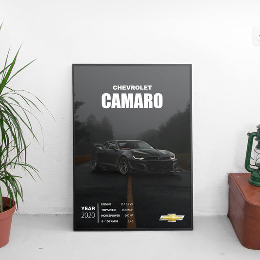 Chevrolet Camaro Постер (2020)
