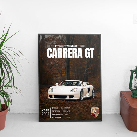 Porsche Carrea GT Постер (2004)