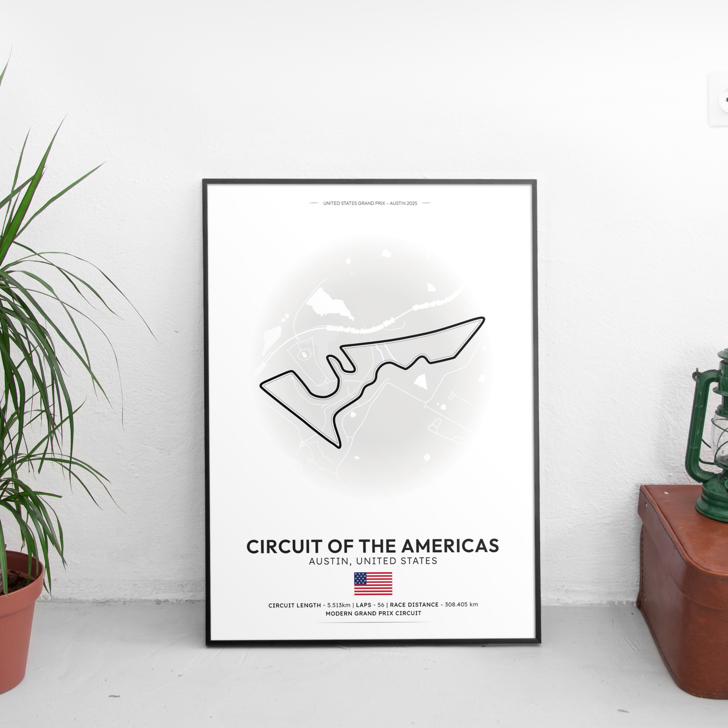 AUSTIN Formula 1 писта постер | CarPosters™