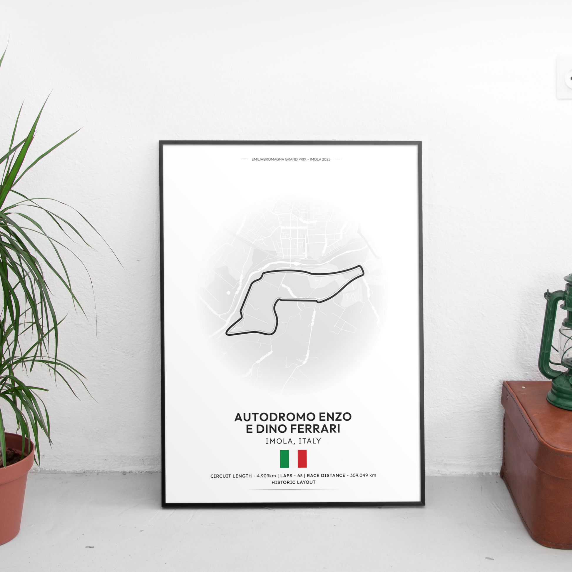 IMOLA Formula 1 писта постер | CarPosters™