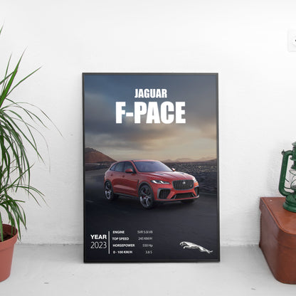 Jaguar F-Pace Постер (2023)