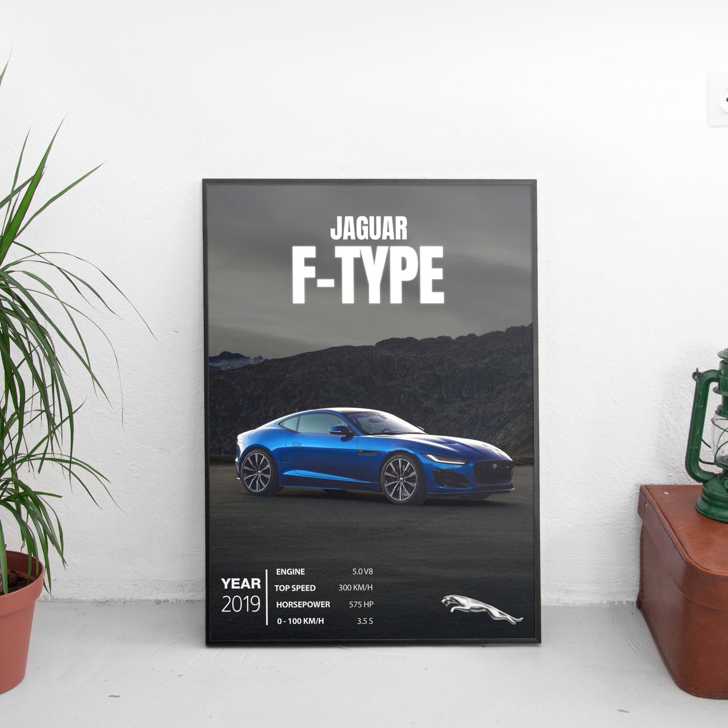Jaguar F-Type Постер (2019)