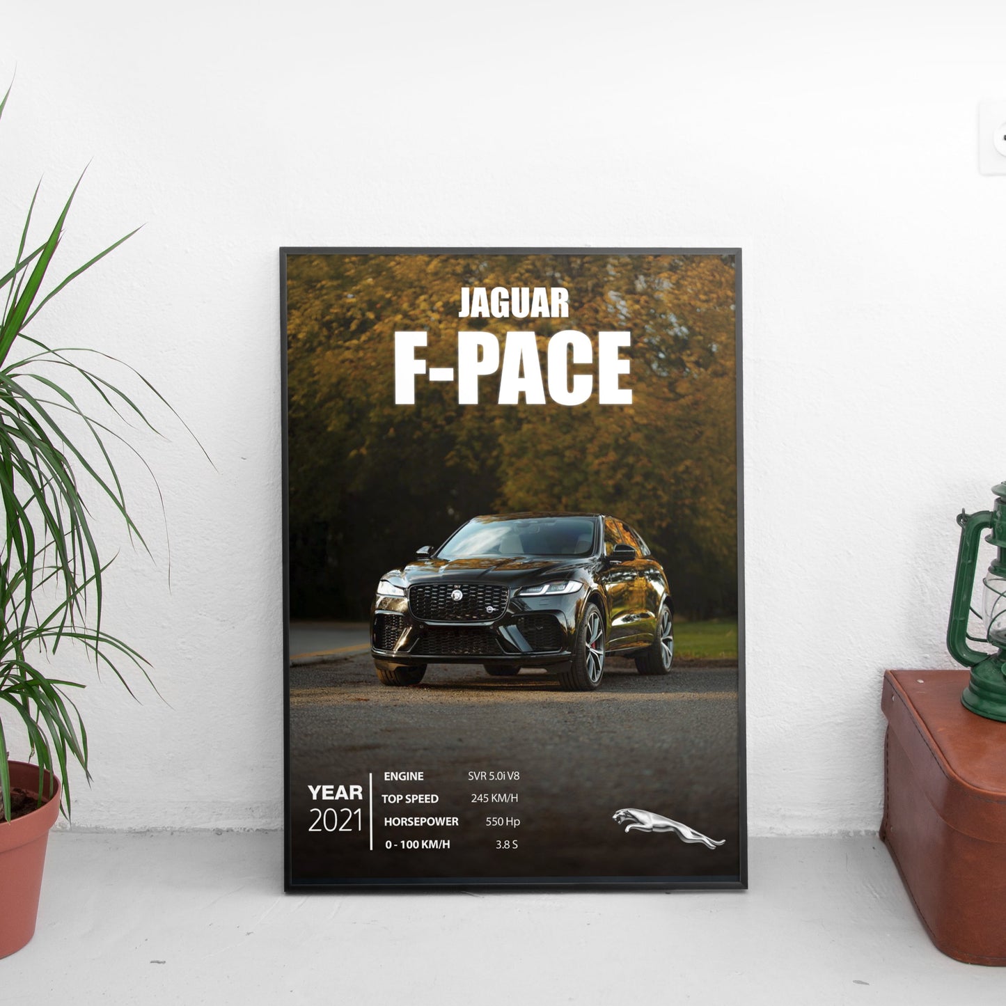 Jaguar F-Pace Постер (2021)