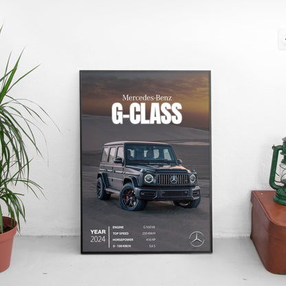Mercedes-Benz G-CLASS Постер (2024)