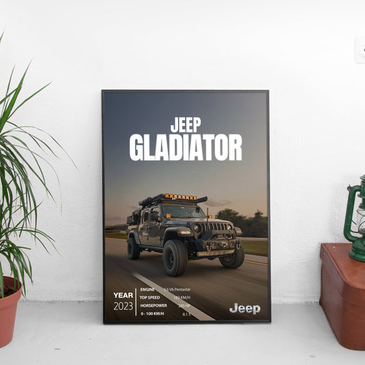 Jeep Gladiator Постер (2023)