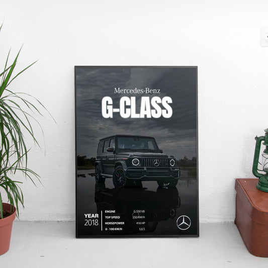 Mercedes-Benz G-CLASS Постер (2018)