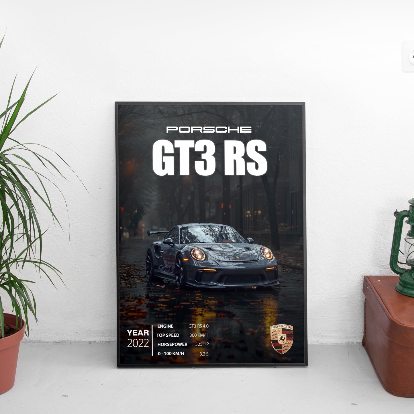 Porsche GT3 RS Постер (2022)