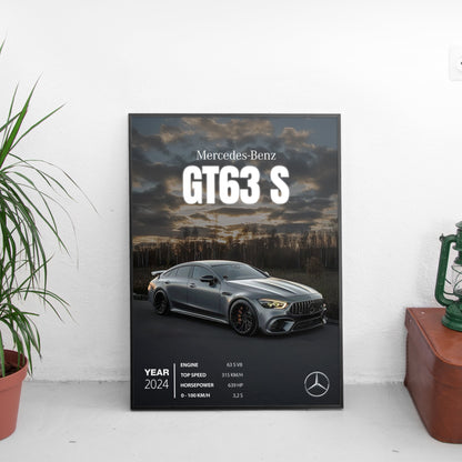 Mercedes-Benz GT63 S Постер (2024)