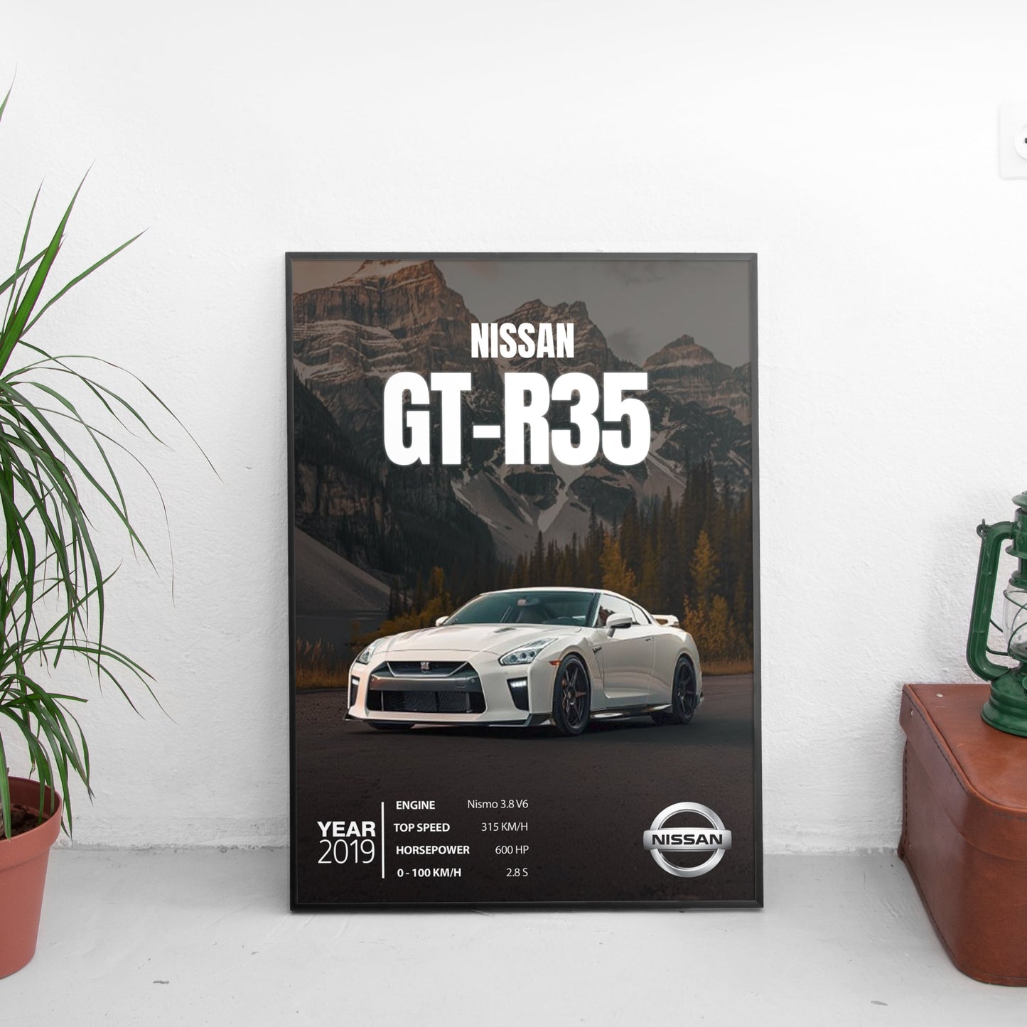 Nissan GT-R35 Постер (2019)