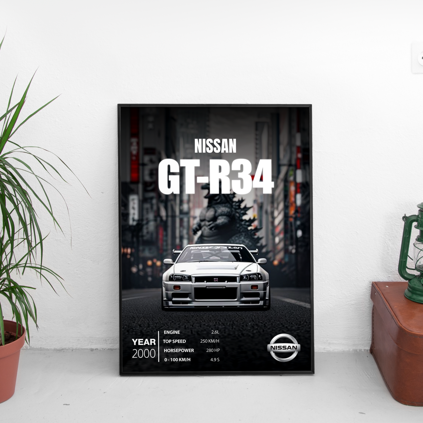 Nissan GT-R34 Постер (2000)