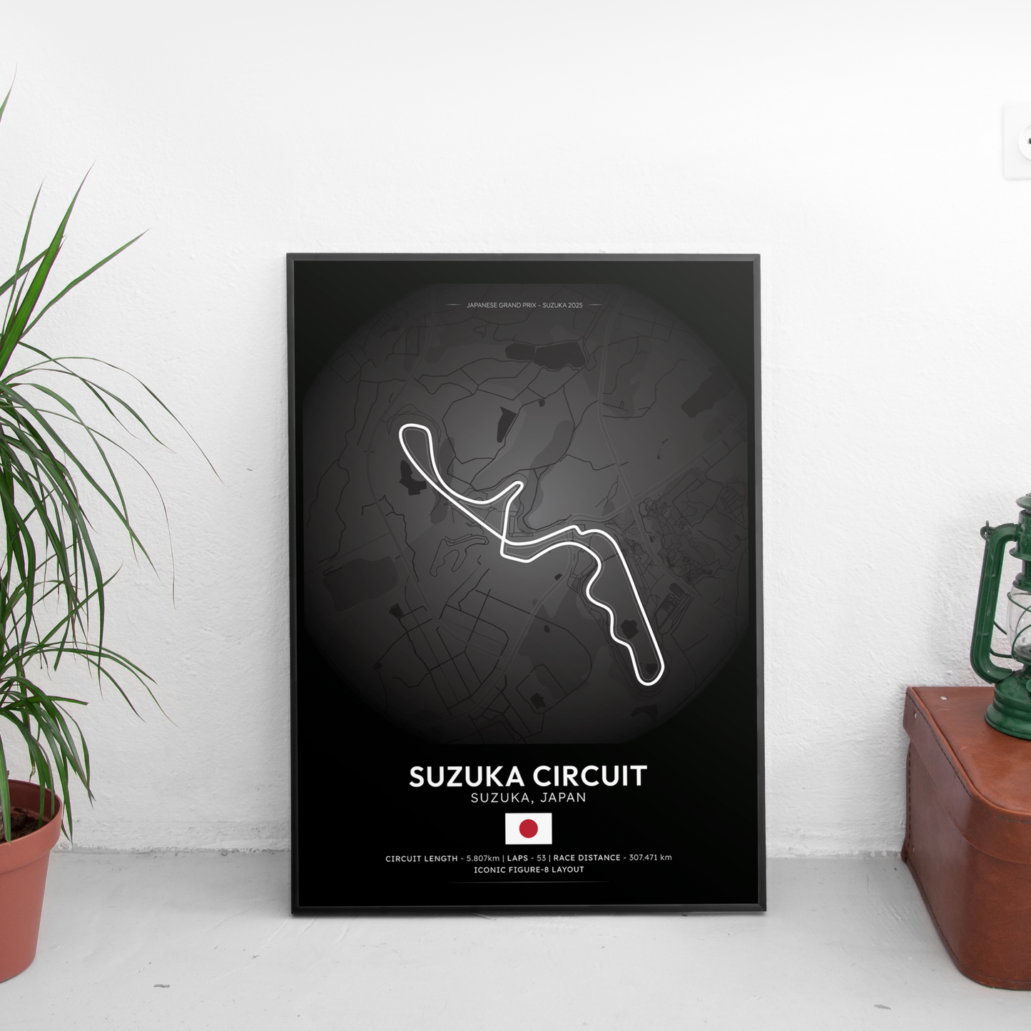 SUZUKA Писта Постер