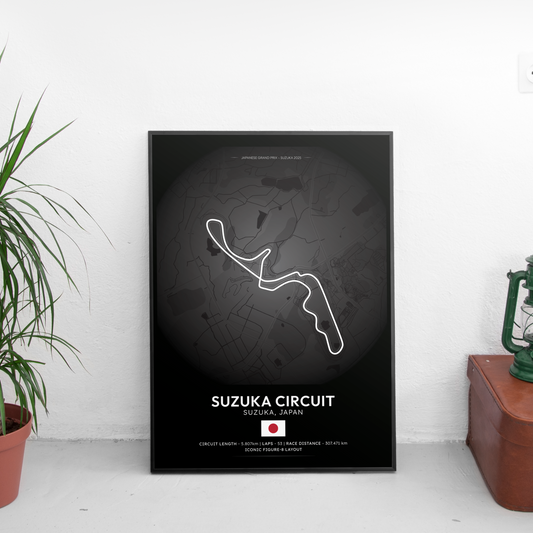 SUZUKA Писта Постер