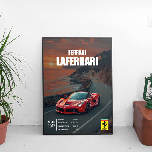 Ferrari LaFerrari Постер (2017)