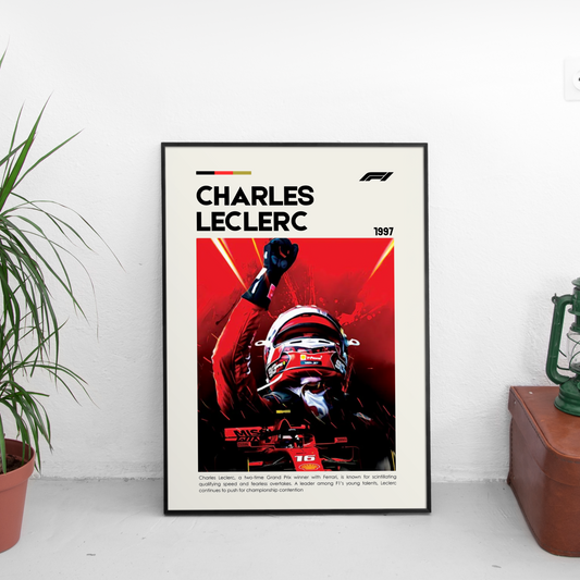 Charles Leclerc Постер