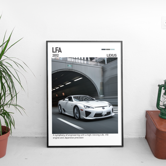 Lexus LFA 2012 постер за стена | CarPosters™