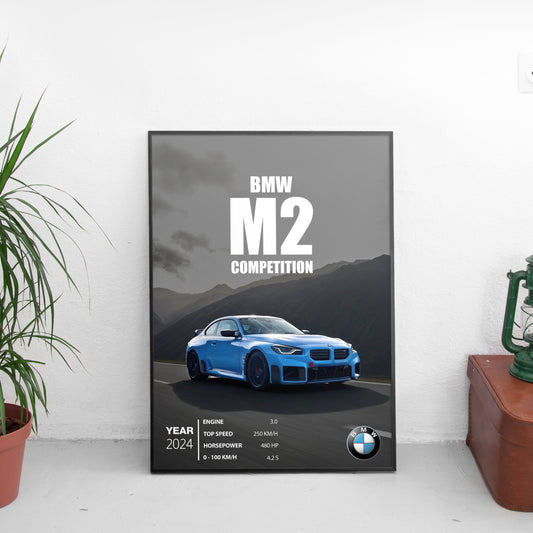 BMW M2 Постер (2024)