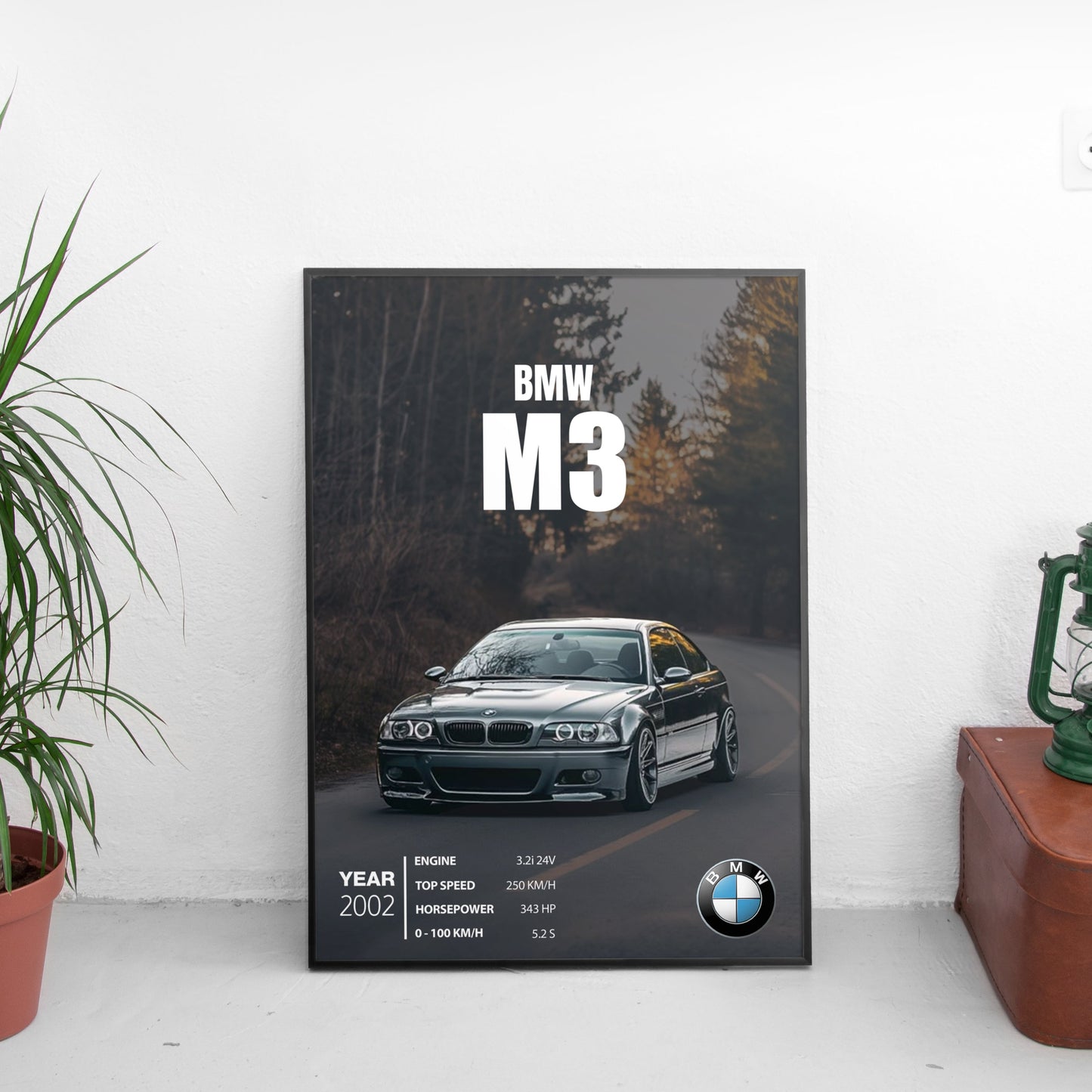 BMW M3 Постер (2002)