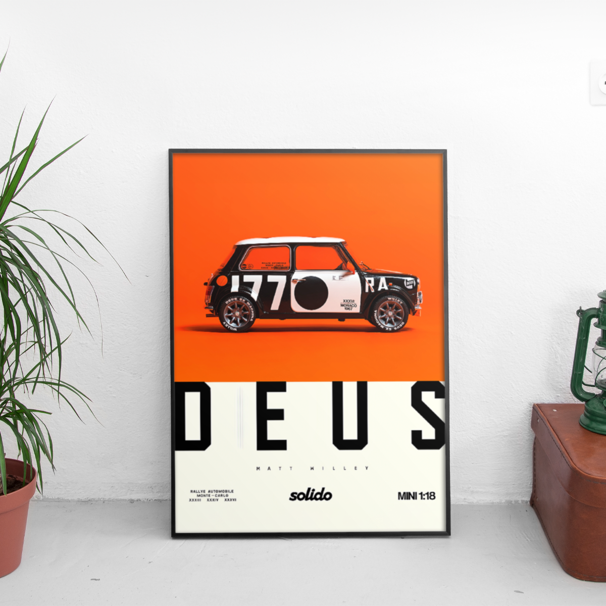 Mini Matt Willey ретро постер за стена | CarPosters™