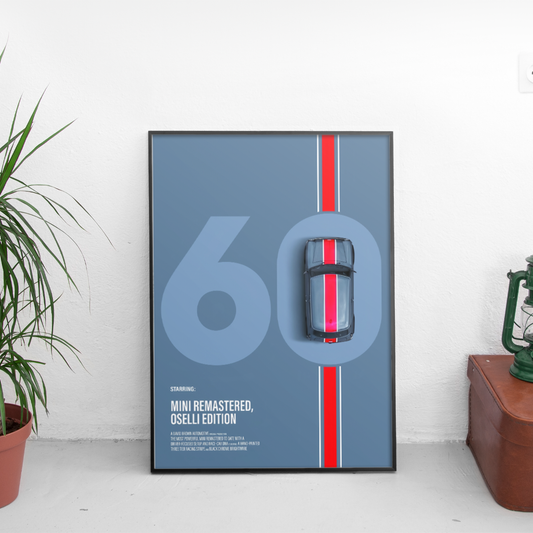Mini Oselli Edition ретро постер за стена | CarPosters™