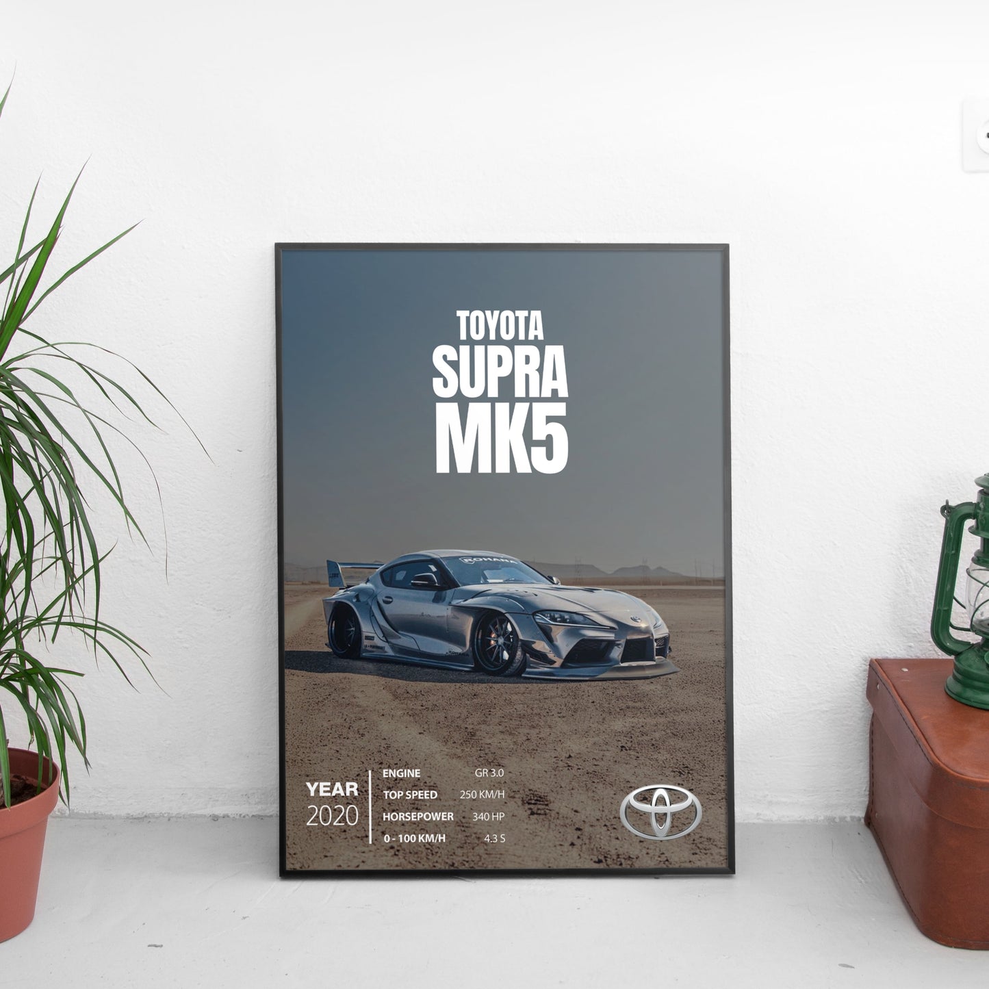 Toyota SUPRA MK5 Постер (2020)