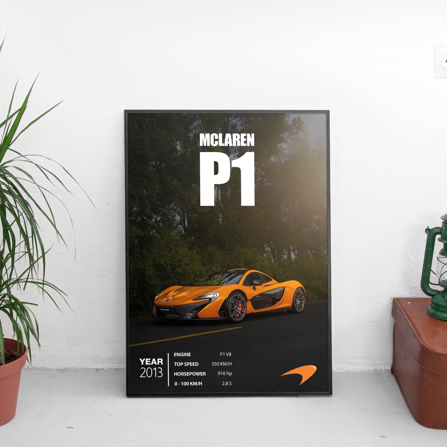 McLaren P1 Постер (2013)