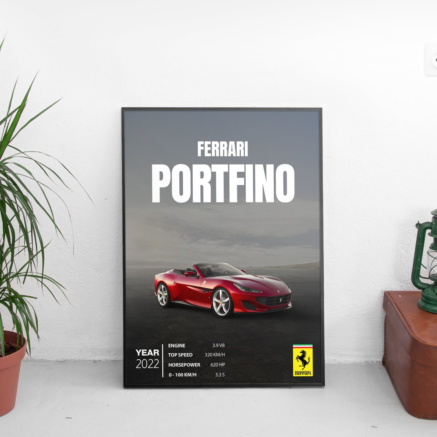 Ferrari Portofino Постер (2022)