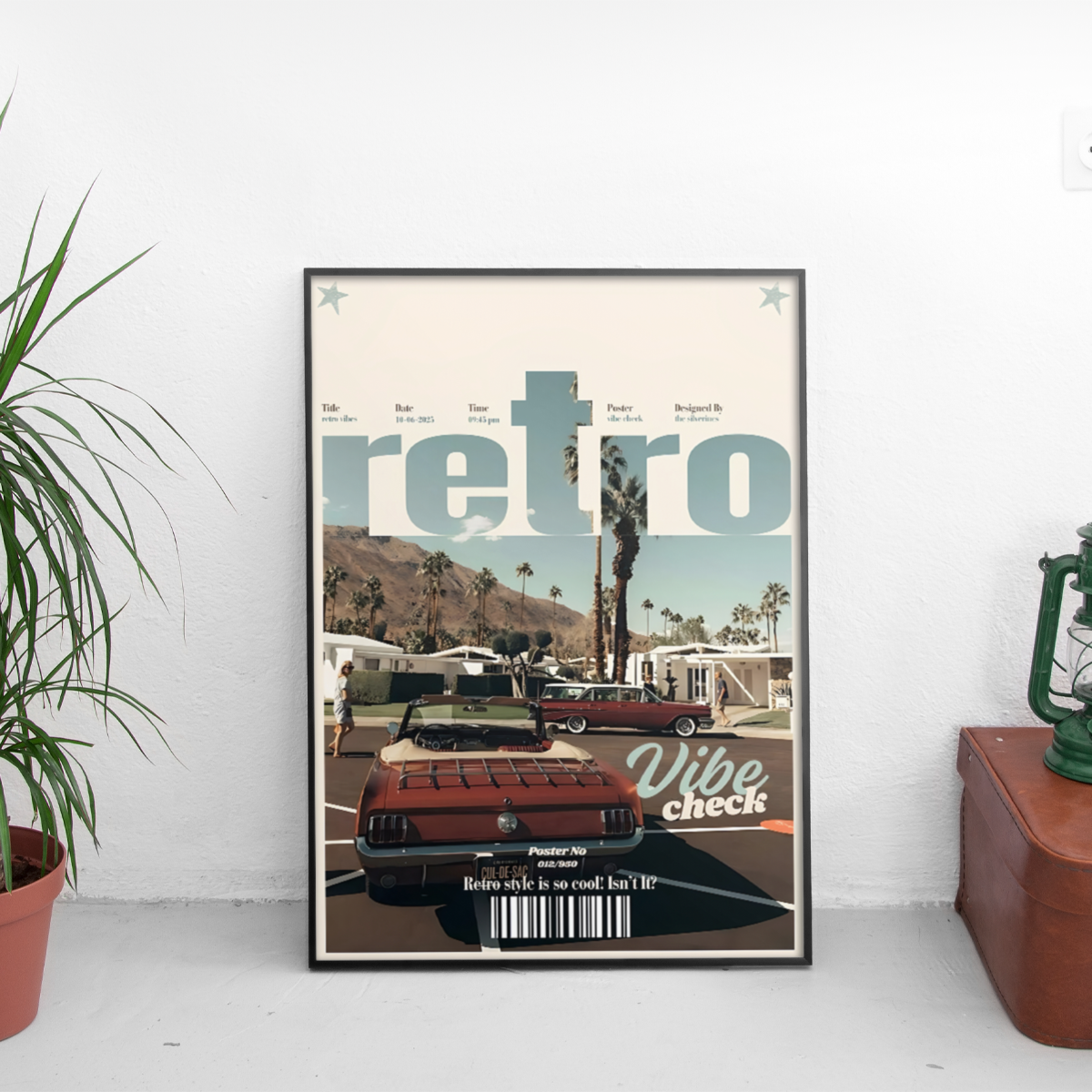 Retro Vibes ретро постер за стена | CarPosters™
