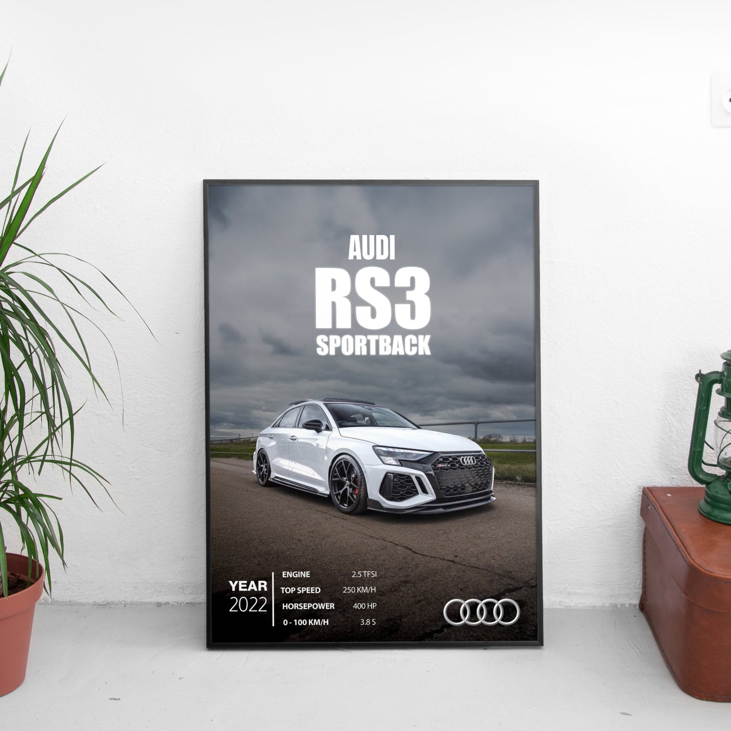 Audi RS3 Постер (2022)