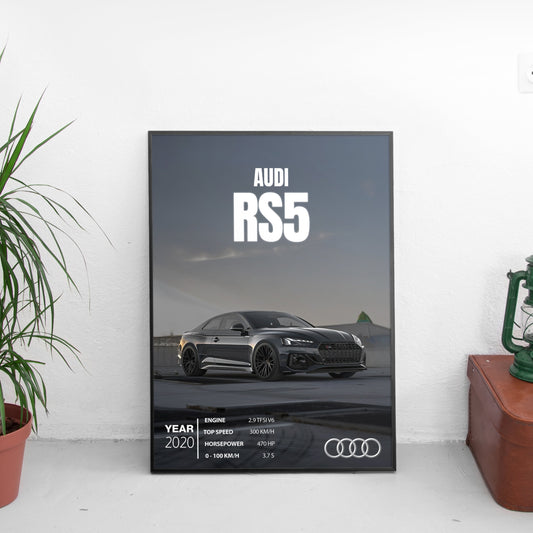 Audi RS5 Постер (2020)