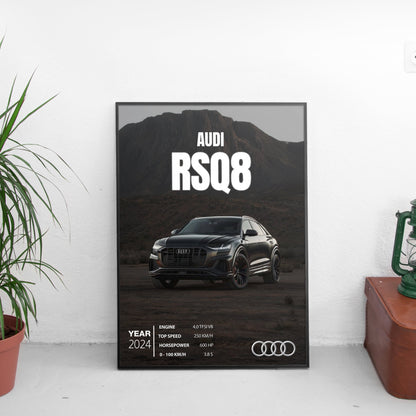Audi RSQ8 Постер (2024)