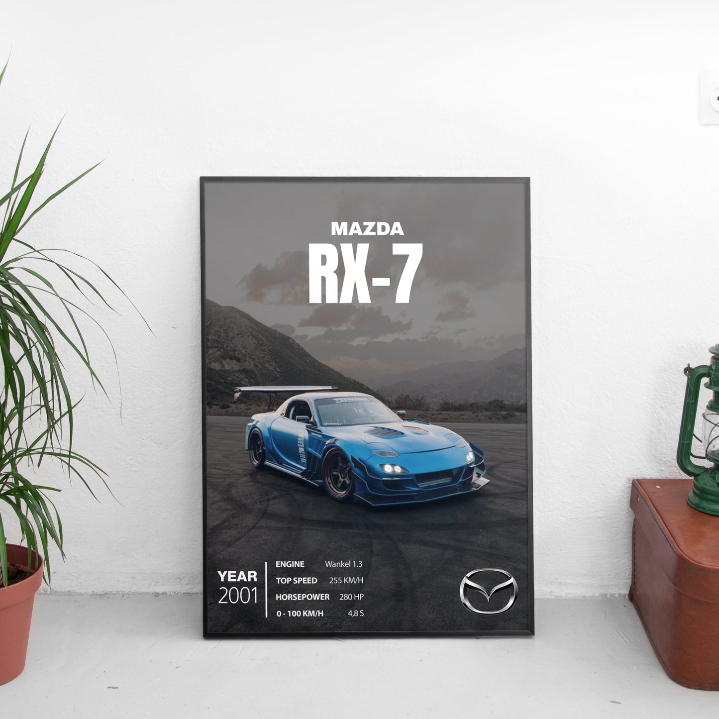 Mazda RX-7 Постер (2001)