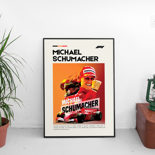 Michael Schumacher Постер