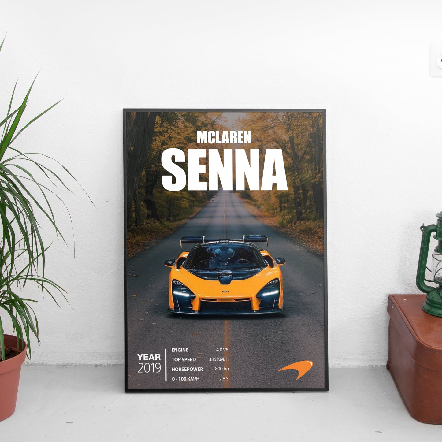 McLaren Senna Постер (2019)