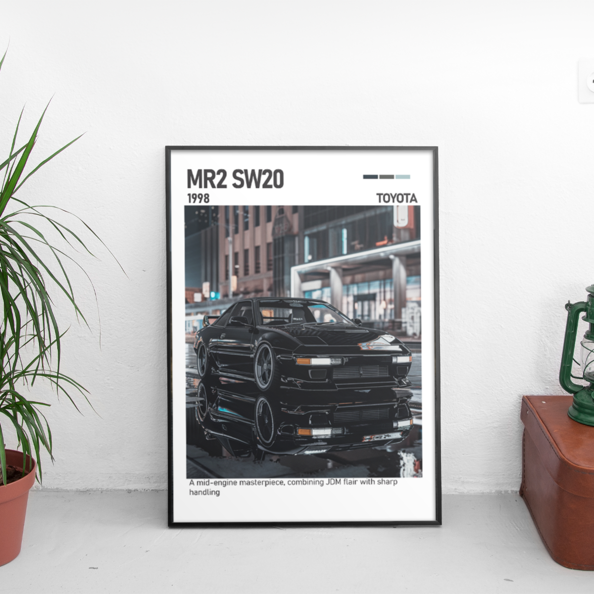 Toyota MR2 SW20 1998 постер за стена | CarPosters™