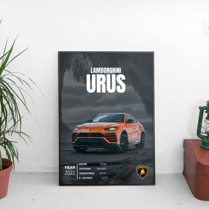 Lamborghini URUS Постер (2022)
