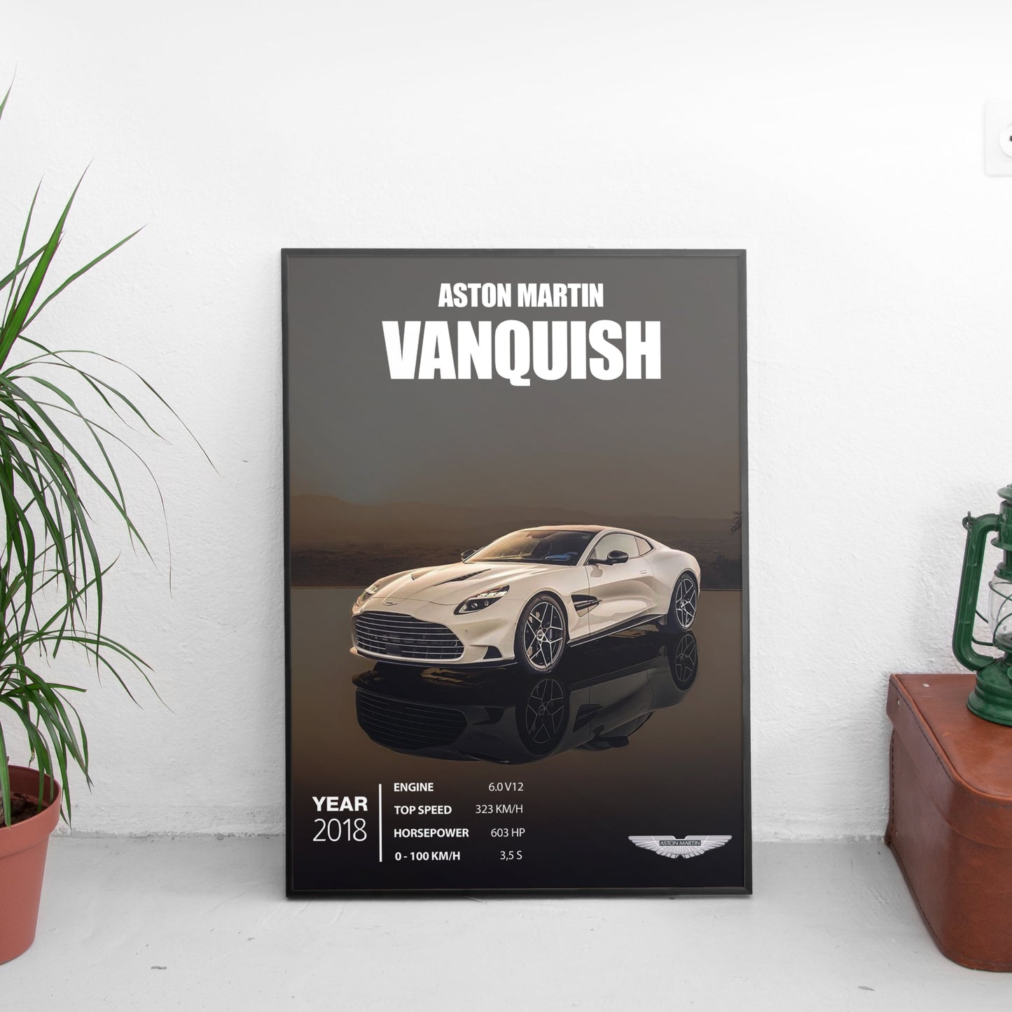 Aston Martin Vanquish Постер (2018)