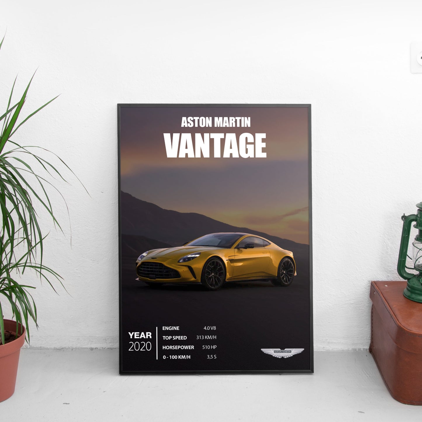 Aston Martin Vantage Постер (2020)
