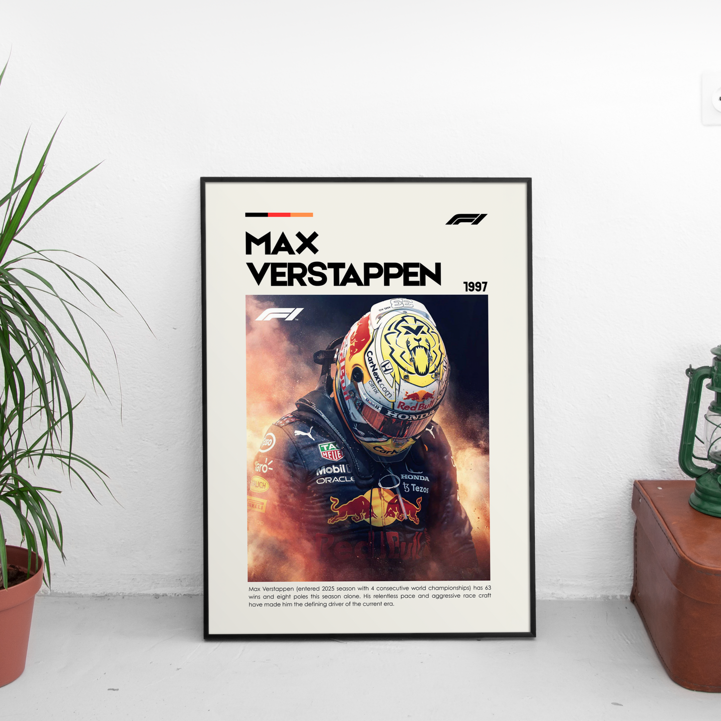 Max Verstappen Постер