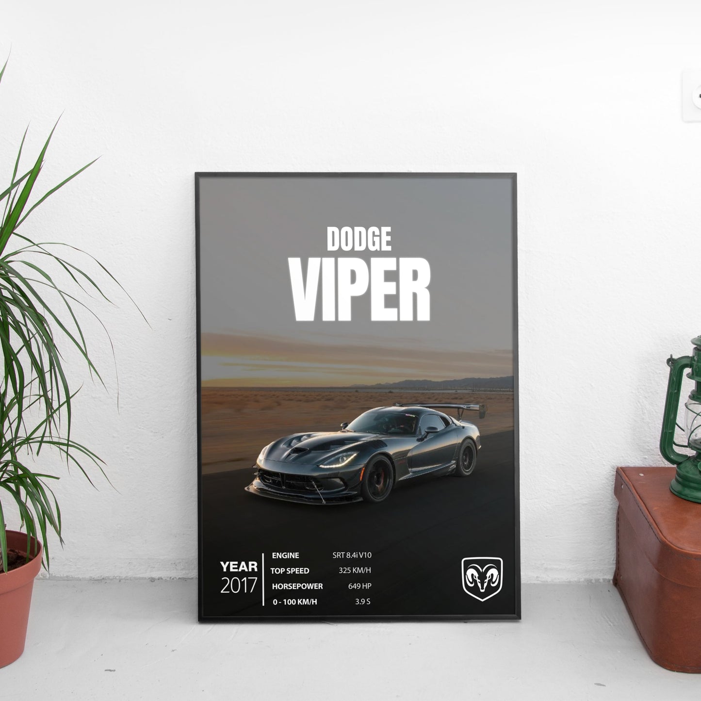 Dodge Viper Постер (2017)